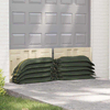 Vreće s pijeskom 50 pcs Tamnozelena 120 x 27 cm HDPE