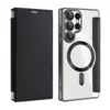 Maska za telefon na preklop Coral Mag Case Book za Samsung S25 Ultra/ S938B, Crna