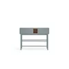 Modra/siva stranska mizica 35x120 cm Corvo – Teulat