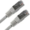 LAN kabel FTP patchcord, Cat.5e, RJ45 moški - RJ45 moški, 10 m, zaščiten, siv, varčen