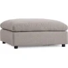 Sofa modul LYBY lenjivac/tabure pesak tkanina