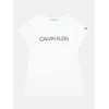 Calvin Klein Jeans Majica INSTITUTIONAL SS SLIM T-SHIRT, bela