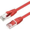 MicroConnect S/FTP CAT6 1,5 m rdeč LSZH PiMF (pari v kovinski foliji) 4x2xAWG 28, CU, SSTP6015R