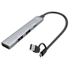 i-tec USB-A/USB-C kovinsko zvezdišče/ 1x USB-C 3.1/ 3x USB 2.0/ kovinsko