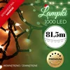 Springos Vianočné osvetlenie CL1006 1000 LED