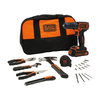 BLACK&AMP;DECKER BDCDC18HTSA-QW Acu Šrafilica SET