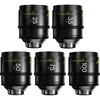 DZOFilm Arles FF/VV Prime Cine 5-Lens Set A (PL) (Metric)