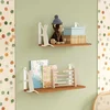 HANAH HOME Zidna polica Tiger Cat 2 White