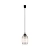 Luster na sajli LIZA 1xE27/15W/230V crna/zlatna