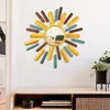 Wallity Ogledalo Mirror Sun 2, 75x75x4cm, Šareno