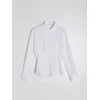 Sinsay - Pamučna slim fit košulja - belo