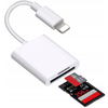 Co2 CO2 ČITALNIK KARTIC 2V1 NA LIGHTNING IPHONE ADAPTER MICRO SD/TF 256GB, (21747892)