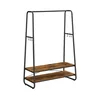 Songmics Obešalnik za oblačila 100x45x160 cm rjav