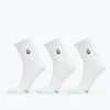 Nogavice Playboy x FTSHP Socks 3 Pack White/ White/ White 36-38