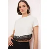 Trendyol Milla Ženska majica TWOSS26TS00224, Bela