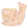 Autronic Embalaža za rože Snail - flower container, magnesium, wood imitation (SM504)