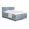 Modra boxspring postelja s prostorom za shranjevanje 180x200 cm Elva Bold – Bonami Selection