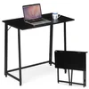 Modernhome sklopivi sto za kompijuter 80x45 cm laptop table black ( th-fd-1 )