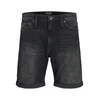 JACK & JONES Kavbojke JJIRICK JJIEVAN črn denim
