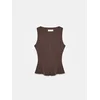Dilvin Bluza Blusen rjava