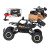 WOWO 4WD RC Rock Crawler - RC Rock Crawler 1:12 4WD Metal - Črn avto na daljinsko upravljanje
