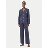 LAUREN RALPH LAUREN Pižama I818702 Mornarsko modra Regular Fit