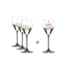 RIEDEL HEART TO HEART CHAMPAGNE Set čaša za šampanjac, 3+1, 305ml