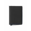 Majhna moška denarnica Secrid Slimwallet SM Matte Black/Blue