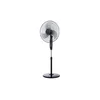 Stajaći ventilator 65 W/230 V, visina 145 cm, crne boje, sa daljinskim upravljačem