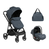 KikkaBoo Kolica za bebe GIANNI Teget set 2in1 sa autosedištem