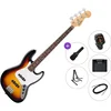 Fender Standard Jazz Bass LRL Premium SET 3-Color Sunburst Električna bas kitara