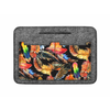 Bertoni Unisexs Felt Bag Organiser Plume
