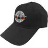 Guns N Roses Kapa Silver Circle Logo Black