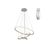 LED prigušiva luster na lanku LED/90W/230V 3000-6500K + daljinski upravljač