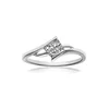 DIAMANT LETERNEL Prstan srebrna