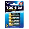 Toshiba Baterije Alpha Power AA, 4 kosi.