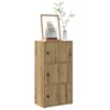 Regal za knjige boja hrasta 40x24x77 cm konstruirano drvo
