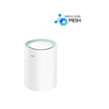 CUDY M1300 1-pack AC1200 Whole Home Wi-Fi Mesh System ruter Dual Band 2.4Ghz + 5Ghz