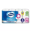 ZEWA Delux Pure White Toalet papir, 16 Komada