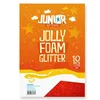 Junior jolly glitter foam eva pena sa šljokicama a4 10k - odaberite nijansu crvena ( 134130 )