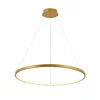 Rabalux Visilica Beliza, 1 prsten, LED 55W, 3000K, 60cm, Zlatne boje