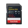 SanDisk Extreme PRO 512GB SDXC Memory Card, 300MB/s Read & Write speeds, 8K, V90, UHS-II