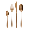 Set pribora 16 kos — Vivo PVD rožnato zlata mat - 140302