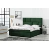 Boxspring postelja Lola - 180x200 cm - tkanine Monolith