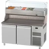 Pizza Pult s Stekleno Omarico PTC800