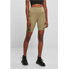 Womens Khaki Shorts High Waist Tech Mesh Cycle