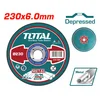 TOTAL Brusni disk za brušenje metala 230mm