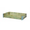 shumee Dvignjena lesena gredica za zelenjavo 46x80x20