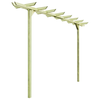 Vrtna pergola od impregnirane borovine 360 x 200 x 60 cm