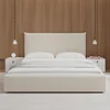 Bessagi Home Oblazinjena Postelja Alba, Bež, 180x200